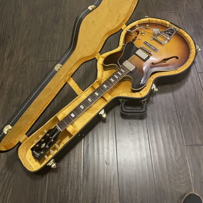 Gibson ES335 Custom Shop 1963 Reissue VOS 2016 - Sunburst image 4