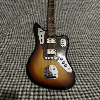 Fender MIJ HJG-66KC V Ikebe Limited Kurt Cobain Signature Jaguar 1999 Sunburst for sale