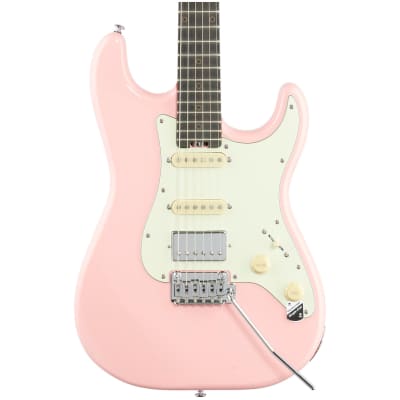 Schecter Nick Johnston Traditional HSS Electric Guitar, Atomic Coral image 1