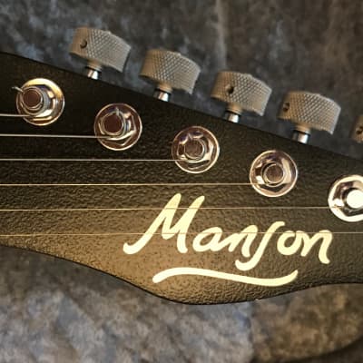 Manson MB-1S 2014 Matte Black image 3