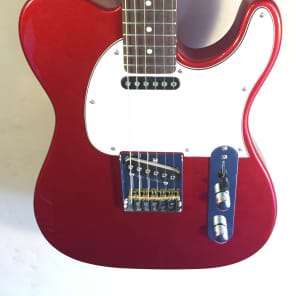 G&L ASAT Classic Tribute   Candy Apple Red/Rosewood image 3