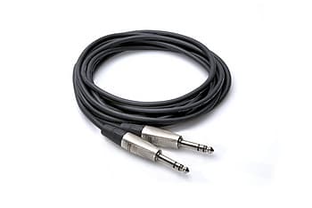 Hosa HSS010 10' Pro Series 1/4 TRS to 1/4 TRS Audio Cable image 1
