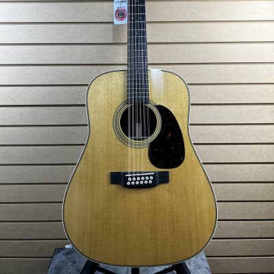 Martin HD12-28 12-String Acoustic Guitar - Natural w/OHSC & PLEK*D #829 image 4