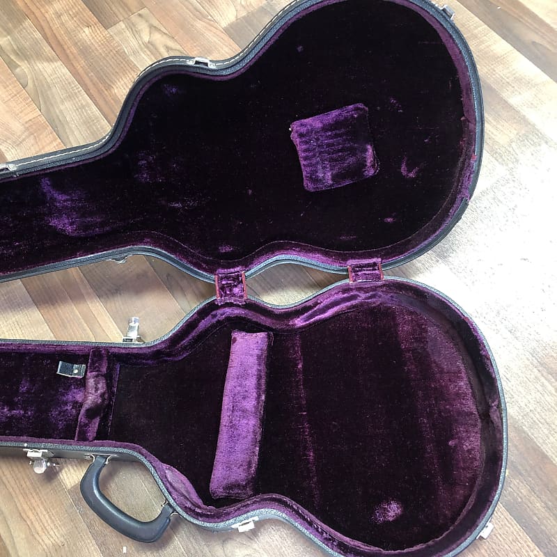 Gibson L6-S Vintage Hardshell Case Purple Lining