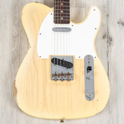 Fender 1960 Telecaster Relic Guitar, Rosewood Fingerboard, Natural Blonde image 2