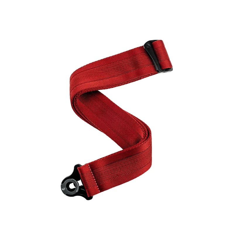 Planet Waves Auto Lock Guitar Strap Blood Red 50BAL11 image 1