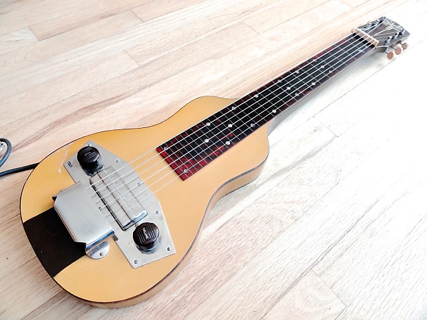 1951 Silvertone Harmony H3 Vintage Lap Steel w/ Gibson P-13 Pickup