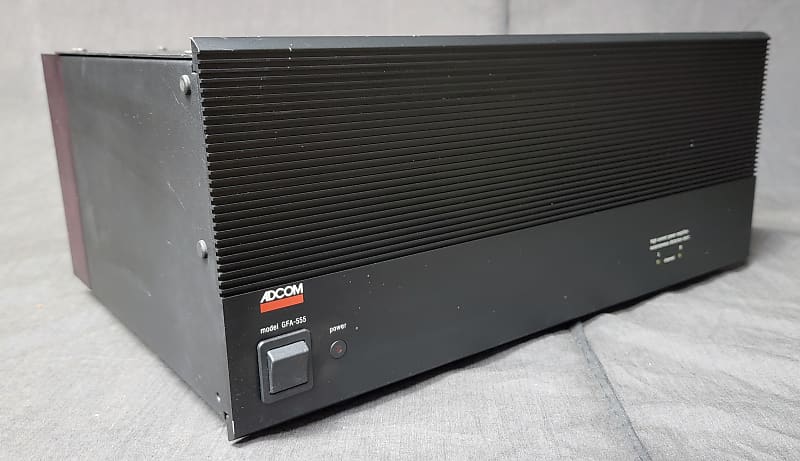 Adcom GFA-555 Stereo Power Amplifier  			
