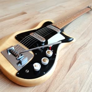 1960s Fenton Weill Amazon Vintage Electric Guitar 100% Stock Hofner UK w/ohsc image 9