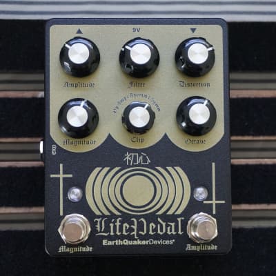 EarthQuaker Devices Sunn O))) Life Pedal Octave Distortion + Booster V2 2020 - Black / Gold Print image 1