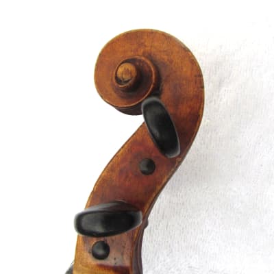 Antique French Boquay school violin, made ca 1720 image 3