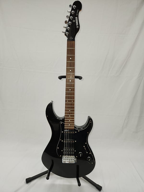 Yamaha EG112C2 Strat Style Electric Guitar Black USED Reverb