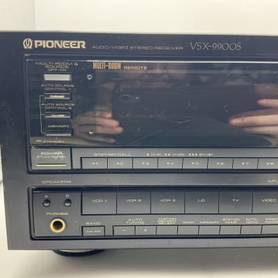 Pioneer VSX-9900S Stereo Receiver 2000s Black Tested No | Reverb