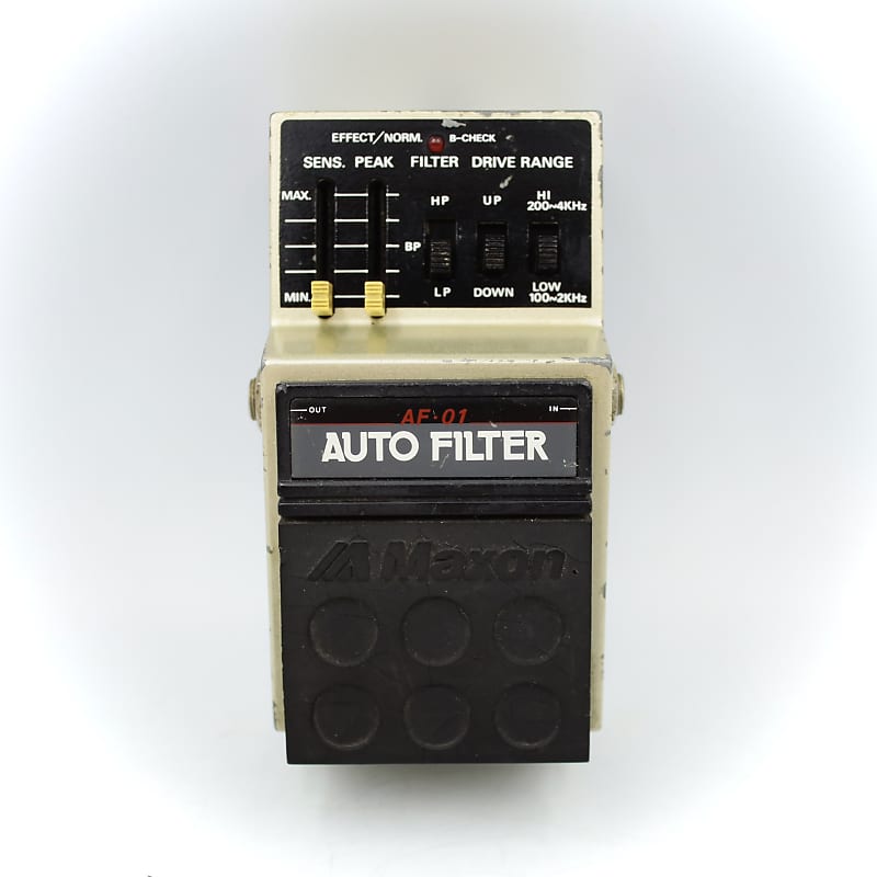 Maxon AF-01 Auto Filter Made in Japan Auto Wah Vintage