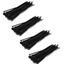 Seismic Audio - Four Pack of Zip Ties - 8 Inches (Pack of 50) NEW Cable Organize