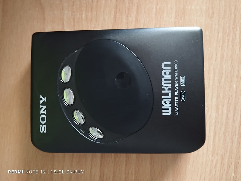 Sony WM-EX615 Walkman Cassette Player, EX White&Green ! Working