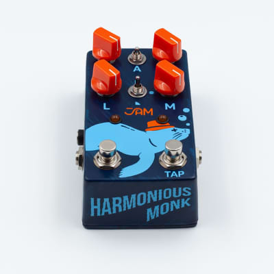 New JAM Pedals Harmonious Monk mk.2 Harmonic Tremolo Guitar Effects Pedal image 2