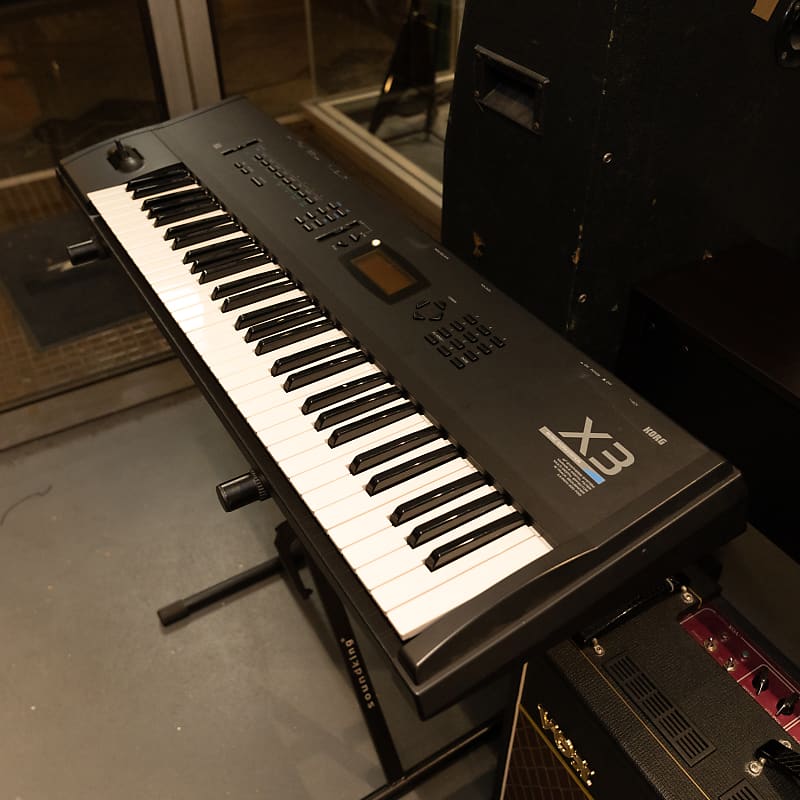 KORG X3 コルグ ワークステーションシンセサイザーキーボードビンテージ機材 - 楽器、器材