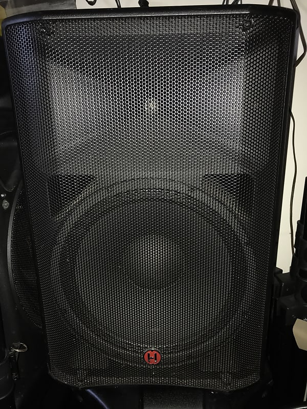 2 Harbinger Vari V2215 2018 Black Includes stands and power Reverb