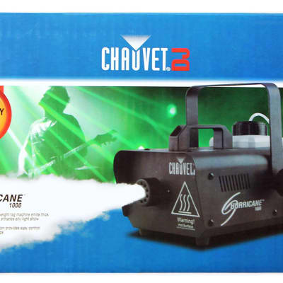 Chauvet DJ H1000 Hurricane 1000 Compact Fog Machine+Wired Remote-10,000 CFM image 3