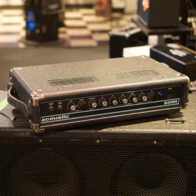Acoustic B200H 200w Bass Amp Head - Used image 2