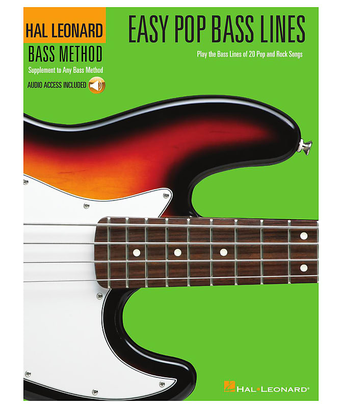 Easy Pop Bass Lines: Play the Bass Lines of 20 Pop and Rock Songs image 1