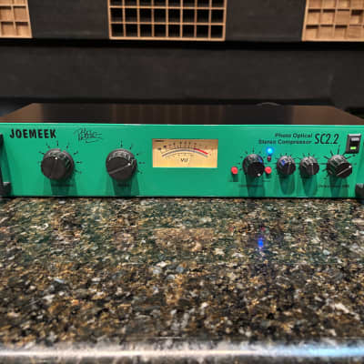 JOEMEEK ジョーミーク ステレオオプティカルコンプレッサー Joemeek SC 2.2. Photo Optical Stereo Compressor