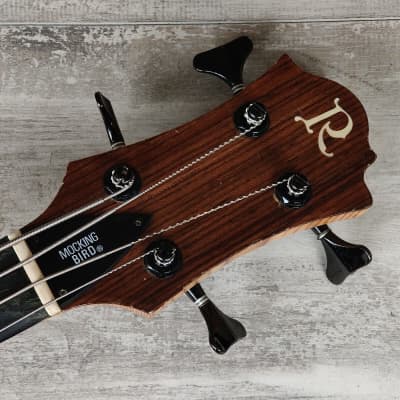 1980's BC Rich Japan NJ Series MB-857 Mockingbird Bass (Black) image 10