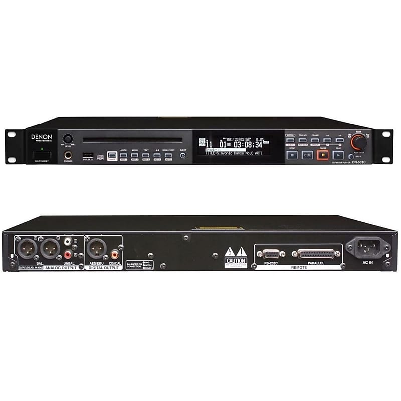 DENON DN501C CD Player with App for Pitch & Tempo Control Reverb