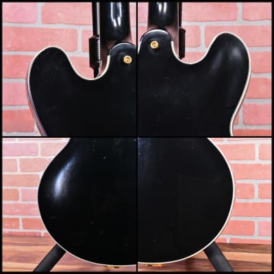 Gibson Memphis Limited Edition ES-355 Black Beauty 2019 Ebony W/OHSC/COA image 17