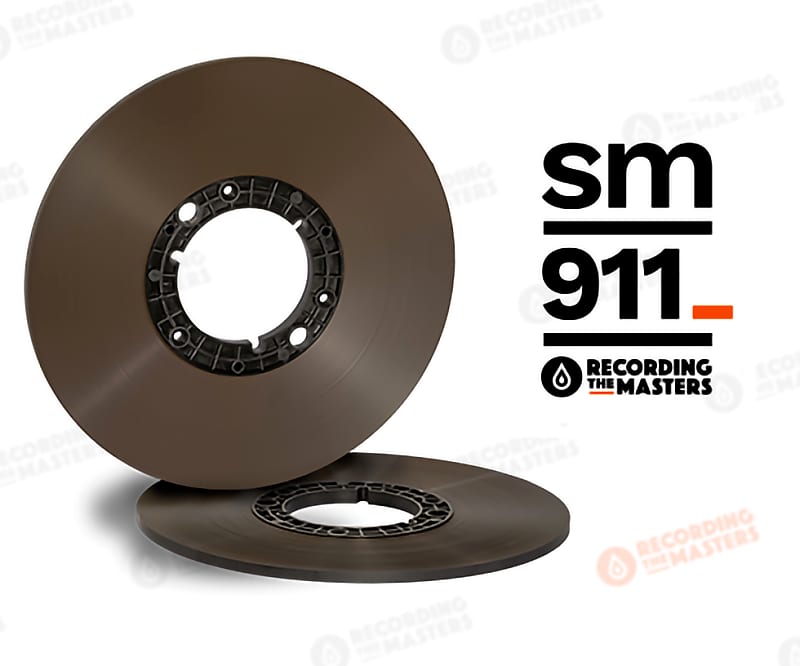 1/4 SM911 Tape on 7 inch plastic reel in cardboard box –