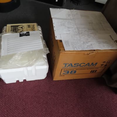 TASCAM model 38 1/2"REEL to REEL 8 TRACK TAPE Recorder MINT w/Plastic in BOX! image 3