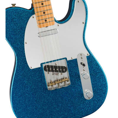 Fender J Mascis Signature Telecaster Maple Fingerboard - Bottle Rocket Blue Flake image 1