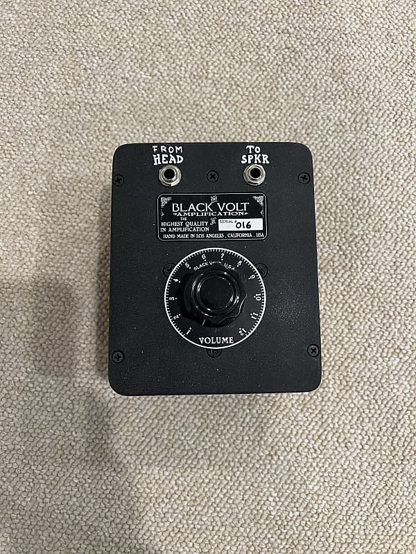 Black Volt Amplification Amp Volume Attenuator 50w 2018 Reverb