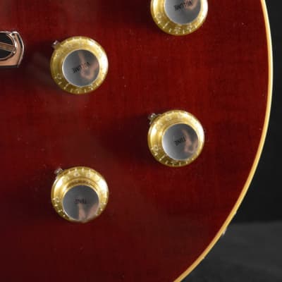 Gibson Custom Shop 76 Les Paul Deluxe Wine Red image 10