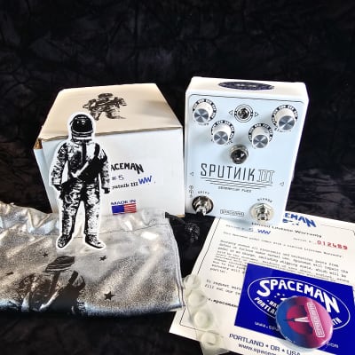 Spaceman Sputnik III Germanium Fuzz White Limited Edition 5 of 99