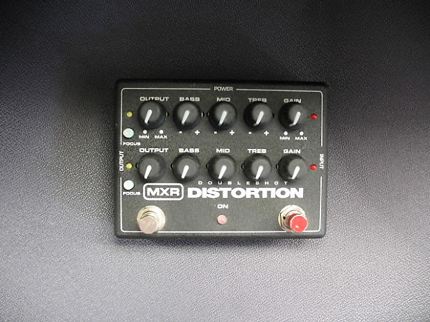 MXR M-151 Doubleshot Distortion Black