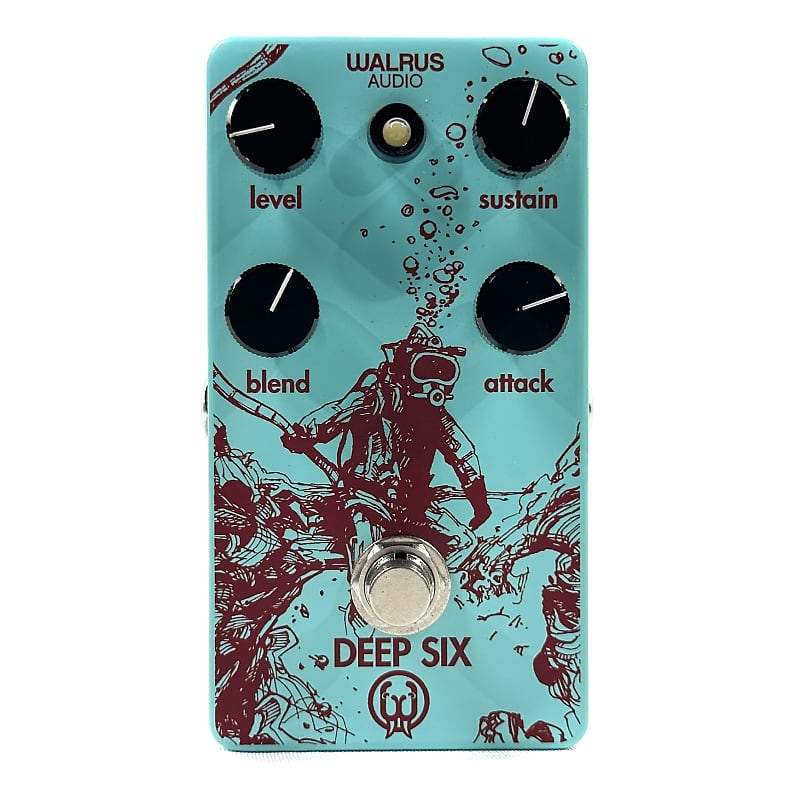 Walrus Audio Deep Six V1 Compressor Pedal | Reverb
