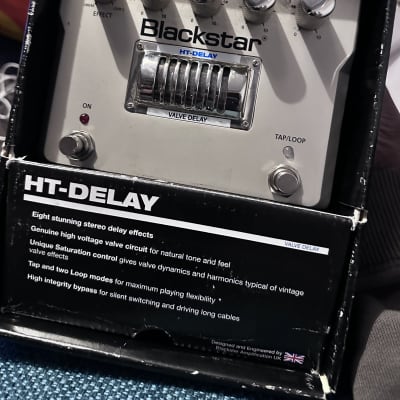 Reverb.com listing, price, conditions, and images for blackstar-ht-delay-effects-pedal