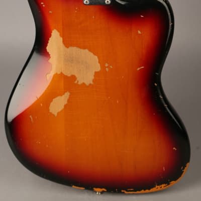 Fender Kurt Cobain Road Worn Jaguar - 2011 - Left Handed - Sunburst w/OHSC image 10