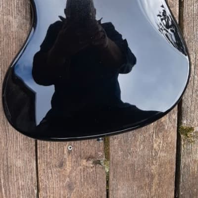Jazz Bass Body Fender type 1980 present - Black image 3