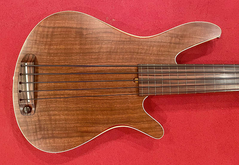 Rob Allen MB-2 5-String Semi Hollow Fretless Bass Guitar image 1