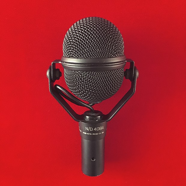 Vintage Electro-Voice N/D 408A Dynamic Microphone (Electrovoice, EV, 408,  408B, 308, 468, RE, mic)