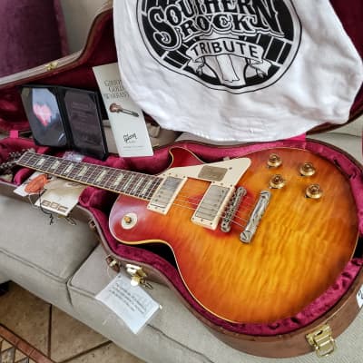 Gibson Les Paul Custom Shop 1959 Southern Rock Tribute '59 R9 Aged & Signed only 50  Reverseburst image 15