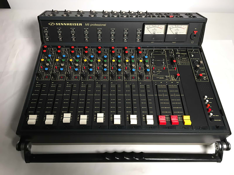 Sennheiser M8, eight channel Mixer