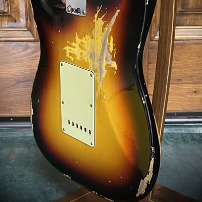 2022 Fender Custom Shop Alley Cat Strat 2.0 Heavy Relic image 14