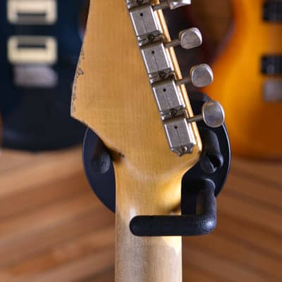 Fender Custom Shop '60 Stratocaster NAMM 2020 Heavy Relic Aged Olympic White image 18