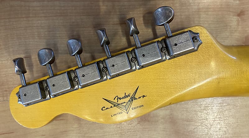 Fender Custom Shop '50s Telecaster Thinline Relic | Reverb