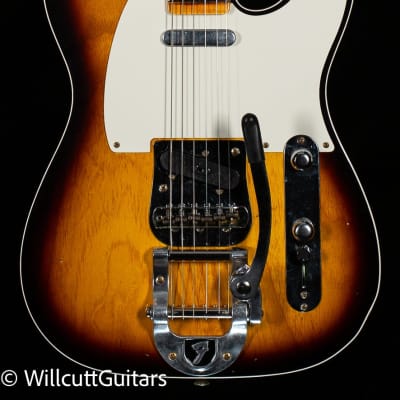 Fender Custom Shop LTD Twisted Telecaster Custom Journeyman Relic Bigsby 2-Color Sunburst (312) image 3