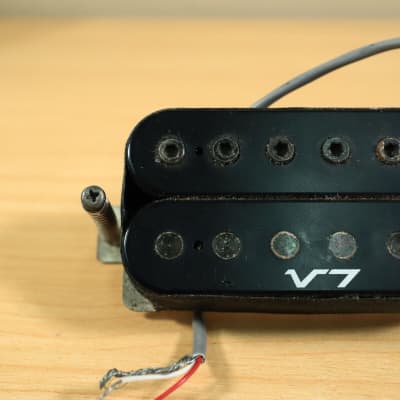1990's Japan Ibanez RG Series V7 Black Neck Humbucker Guitar Pickup 4.68ohms image 7